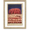 Red Kangaroo at Uluru - Native Grass Paper print - Image 2