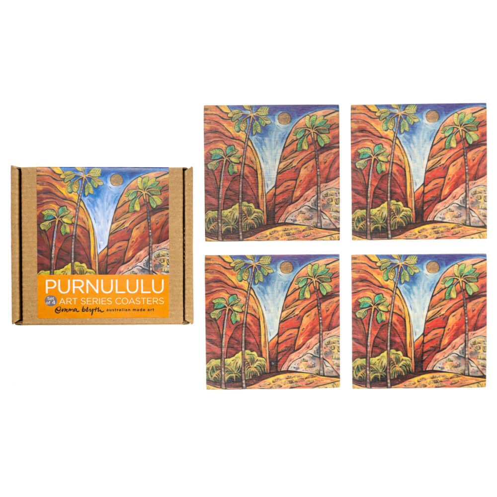 Purnululu Coasters - set of 4