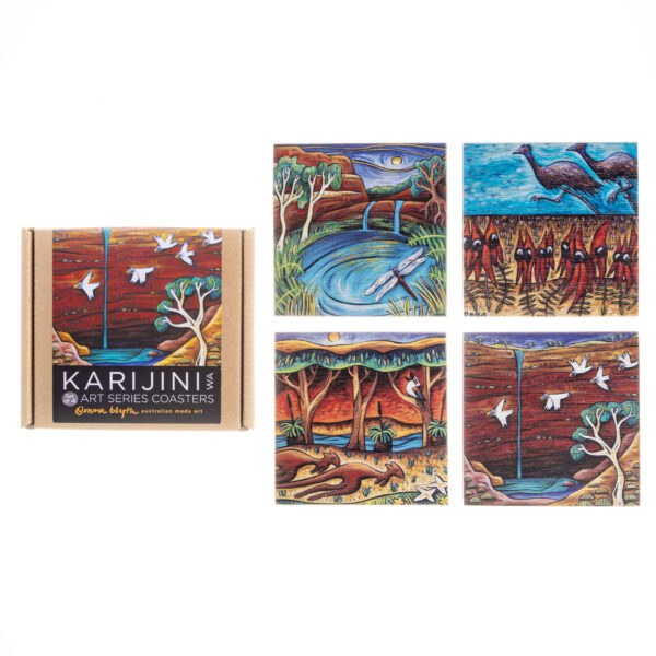 Karijini Coasters - set of 4