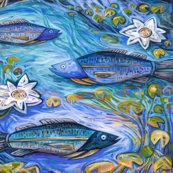 The Barra Hole Art Print 30cm